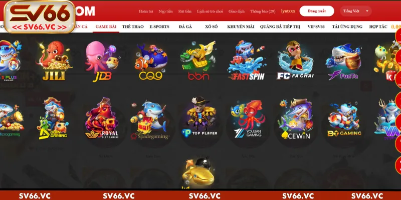 Điểm danh những nhà cung cấp trò chơi uy tín cho trang cược